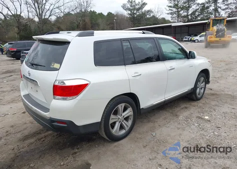 2013 Toyota Highlander Limited V6 from USA, damaged, VIN 5TDYK3EH5DS106668